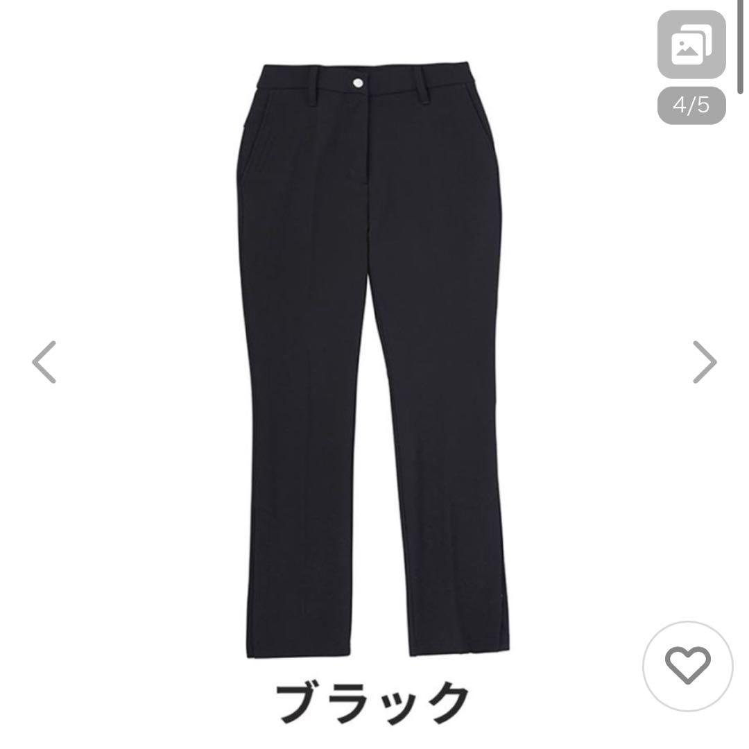 新品ルコックスポルティフ ゴルフ サイドスリットハイウエストパンツ Sサイズ