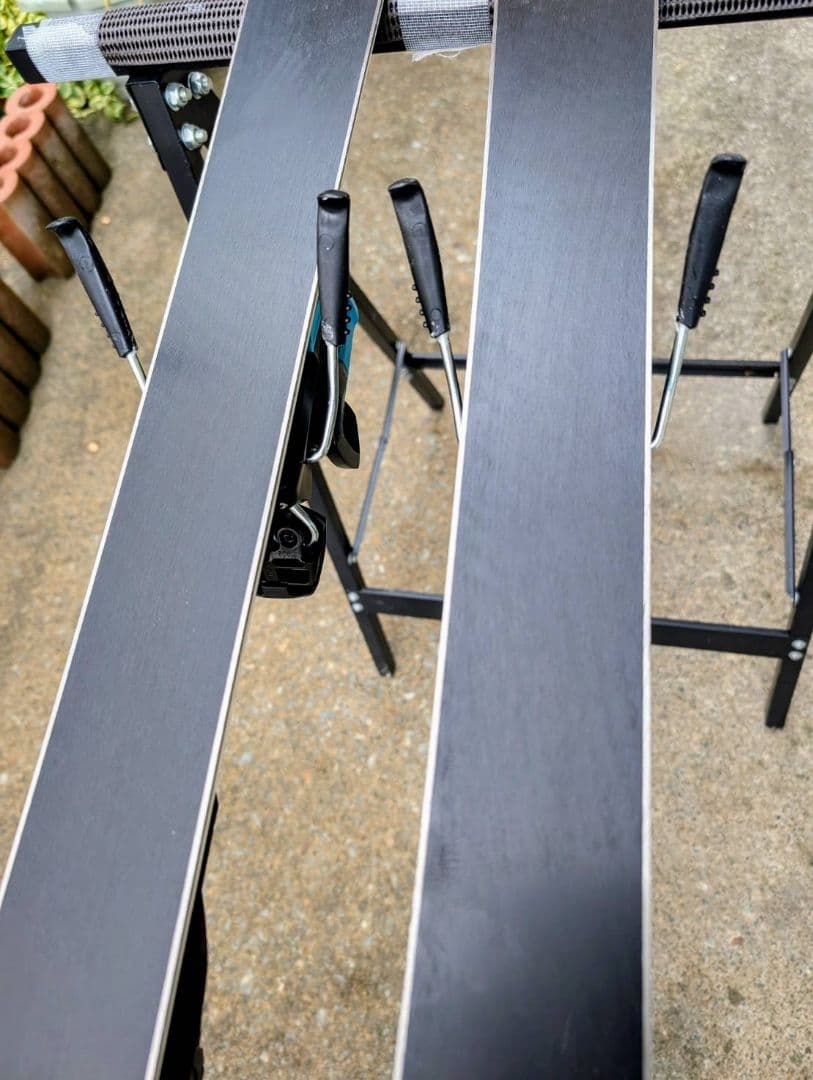 HEAD SLR スキー 青色 バインディング付き