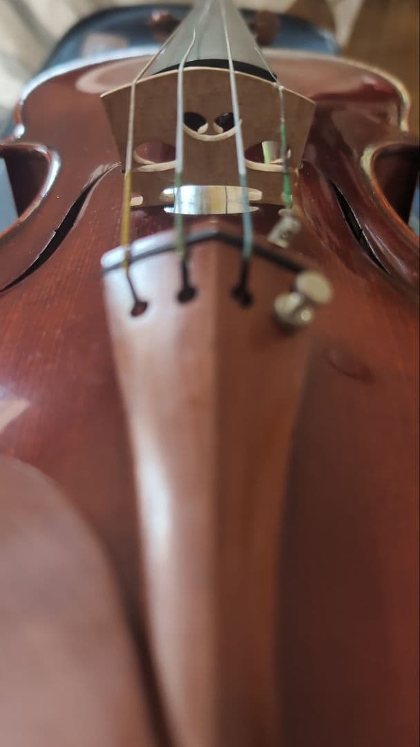 バイオリン本体 、弓、ケースほか　カバーにアーティストの直筆サイン有り