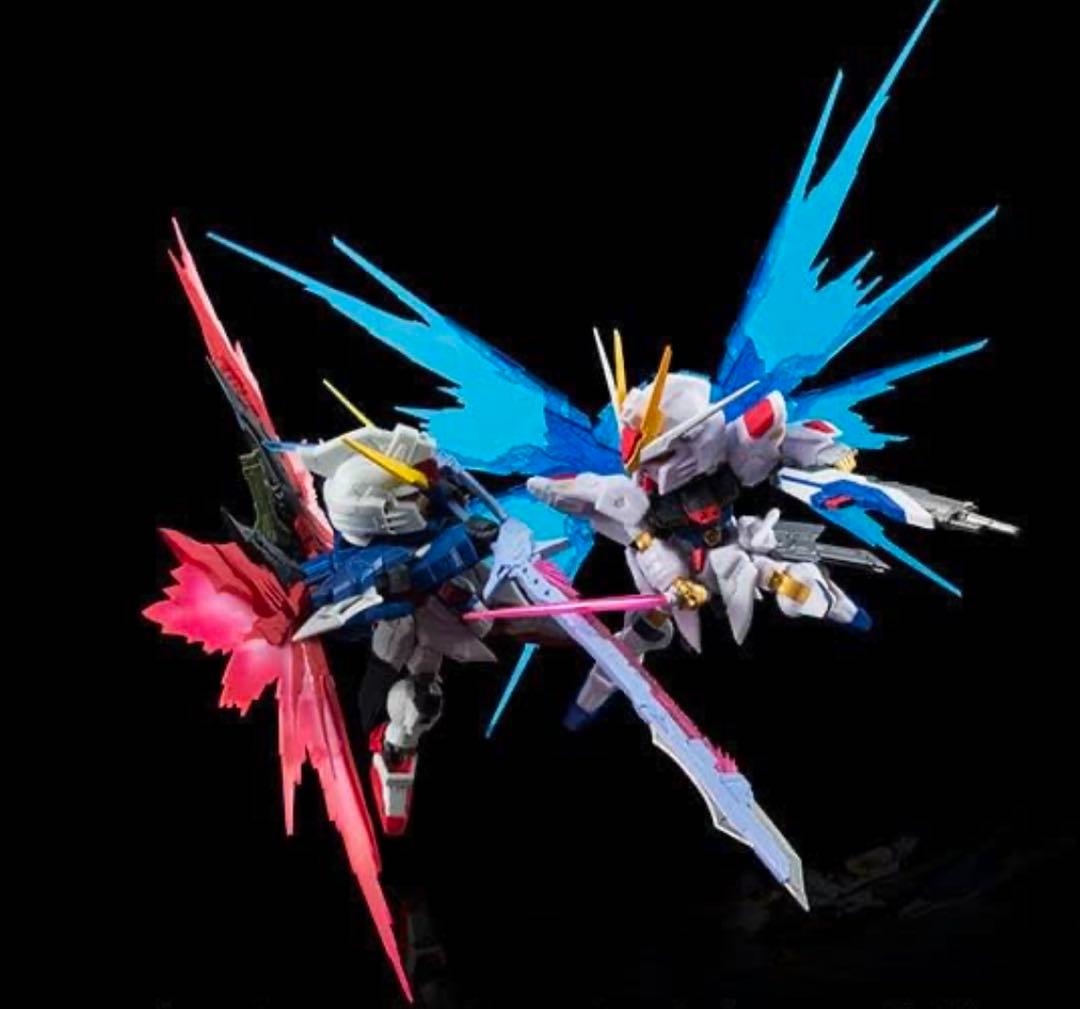 NXEDGESTYLE ストライクフリーダムガンダム VS デスティニーガンダム