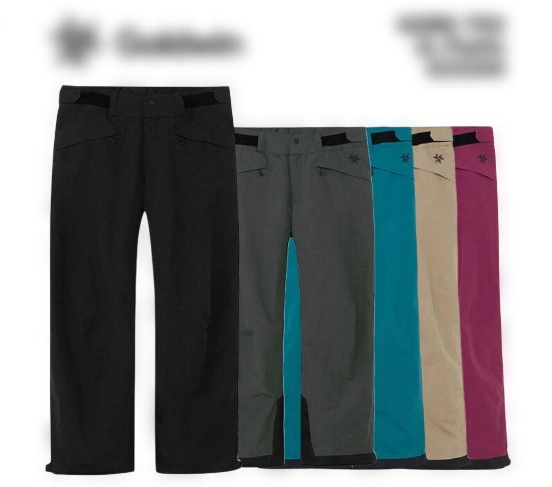 【新品】GOLDWIN GORE-TEX 2L パンツ ブラック 3 （L）黒