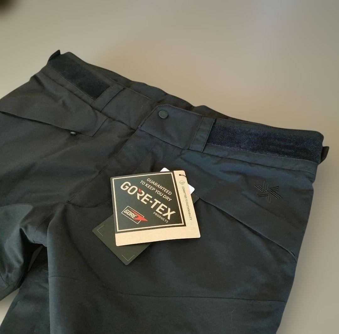 【新品】GOLDWIN GORE-TEX 2L パンツ ブラック 3 （L）黒