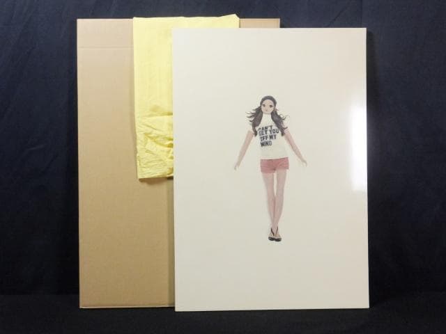 現代アート　廣江友和『Dress up collection』油彩　 0118D