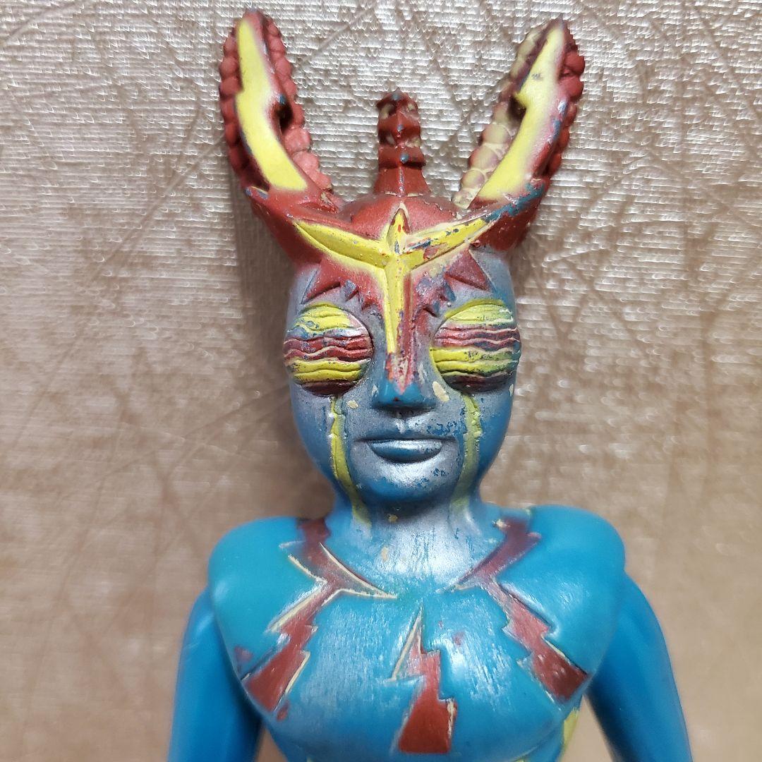 イナズマン サナギマン ソフビ 当時モノ 東映 ポピー