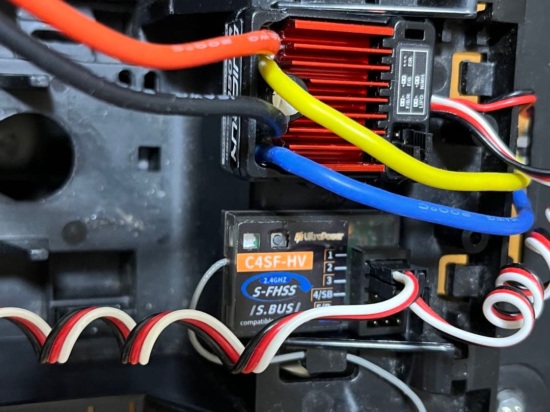 タミヤ　cw-01 ランチボックス　アンプ　受信機　付き　TAMIYA