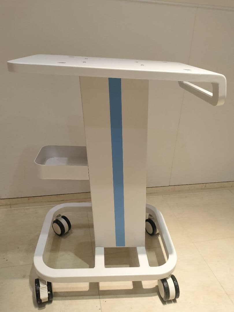 耐荷重40kg 超美品/スチール製のため頑丈】キャスター付きワゴン