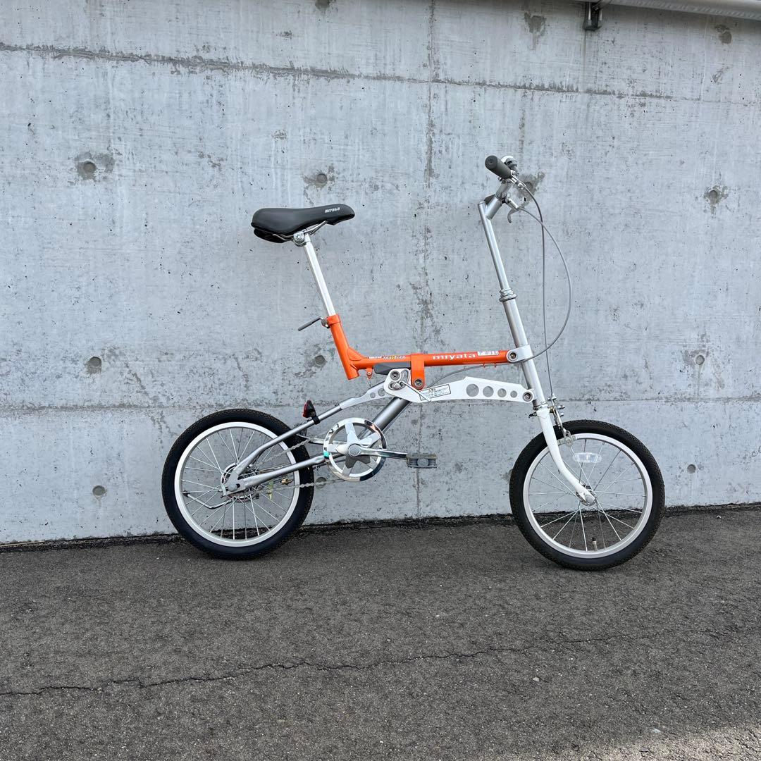 美品◼︎miyata ミヤタ トラベラー 折り畳み自転車 クイックフォールディング