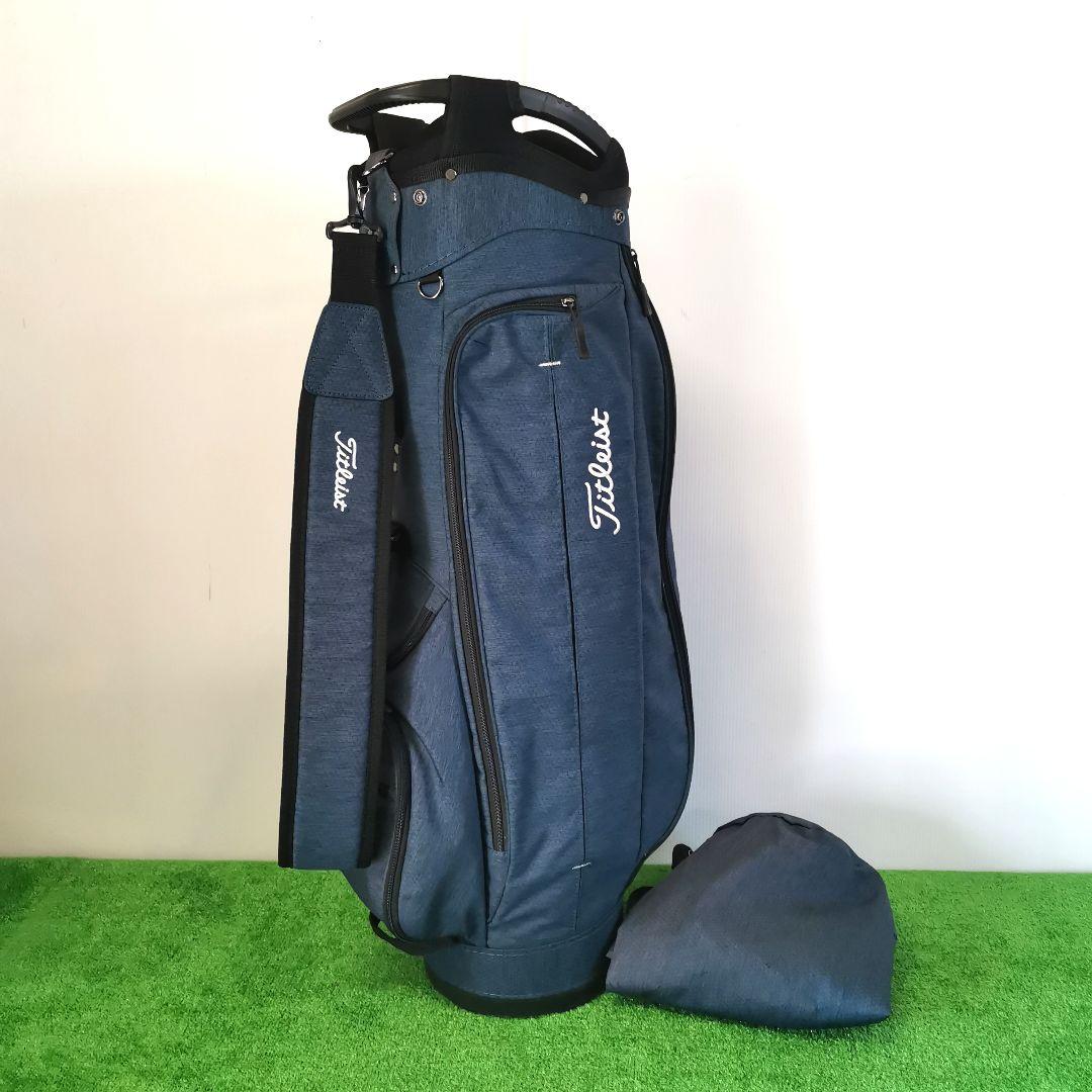【軽量】Titleist タイトリスト キャディバッグ ゴルフバッグ ネイビー