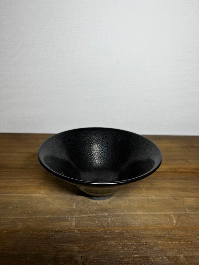 宋時代　河南油滴天目茶碗　宋