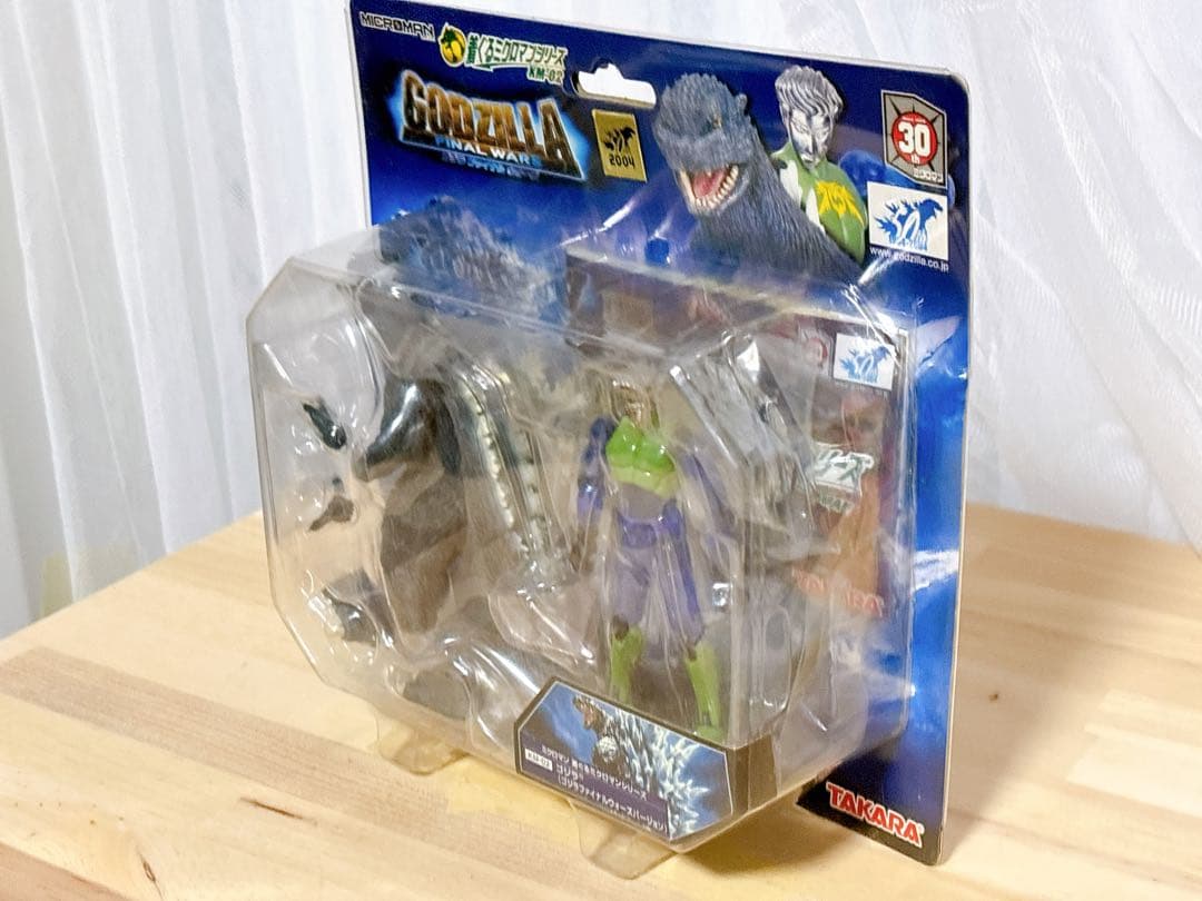 未開封　着ぐるミクロマンシリーズ KM-02 ゴジラファイナルウォーズ