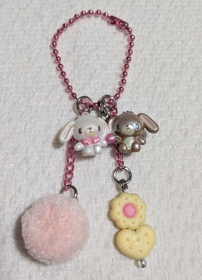 シュガーバニーズ ミニボアチャームマスコット ストラップ 2006年 激レア