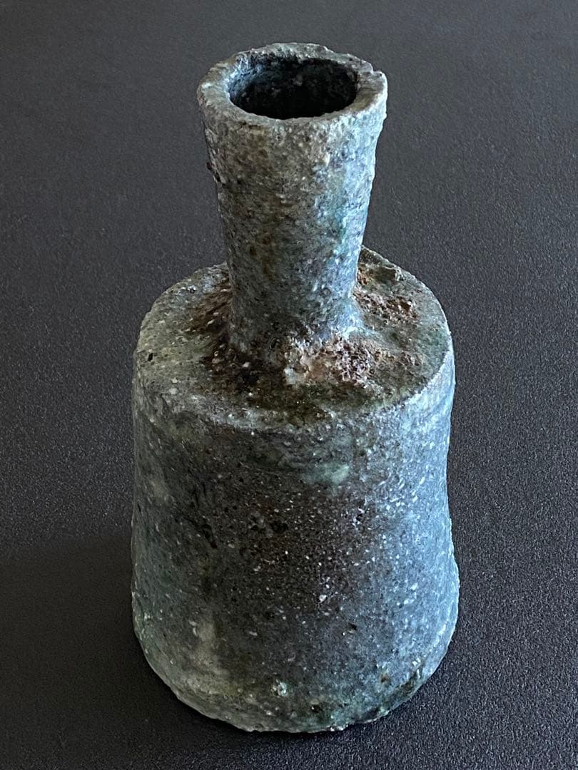 伊賀焼　伊賀砧花入　古谷道生　　#2402