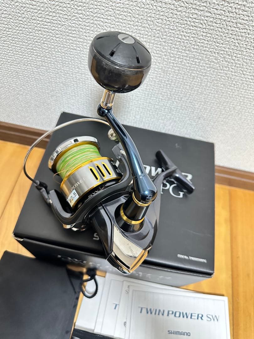 ツインパワー TWIN POWER SW 8000PG新品ラインおまけ付き