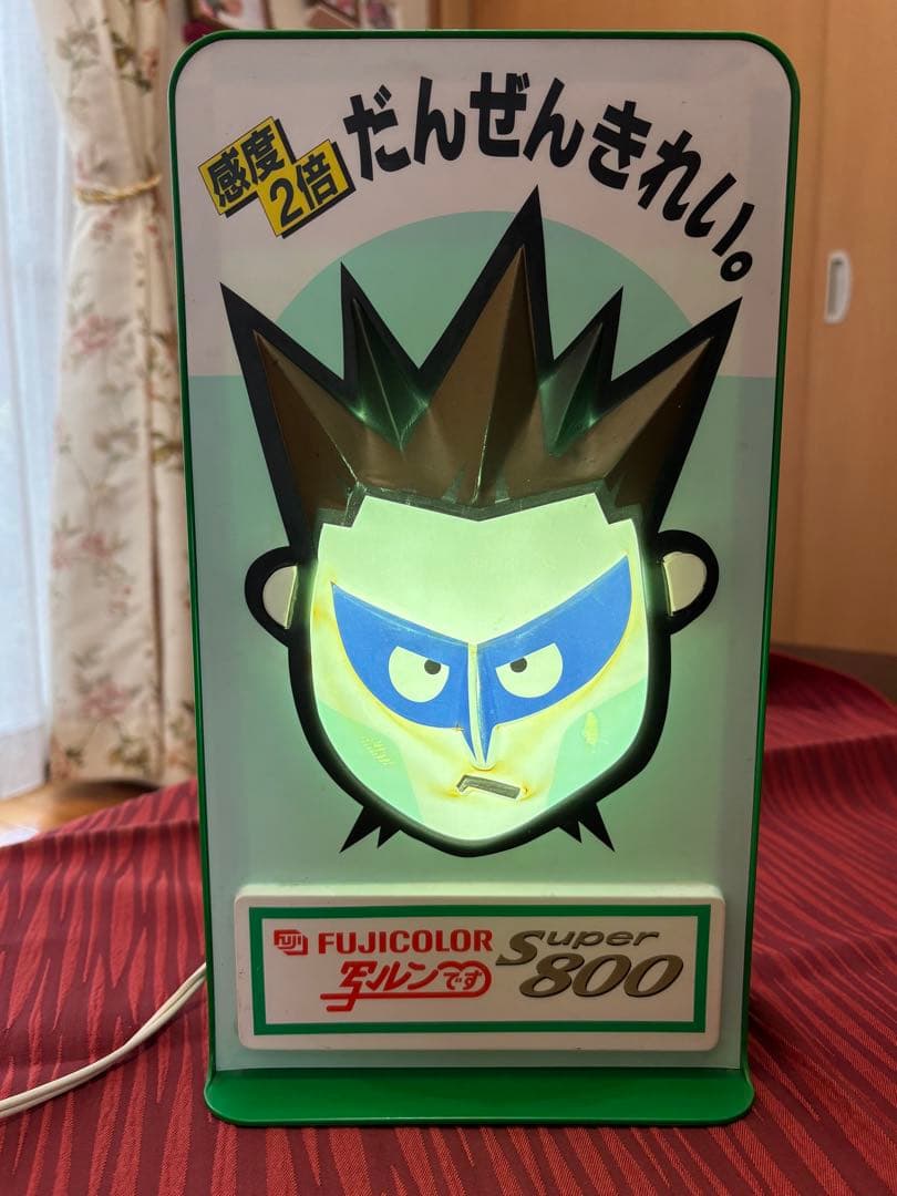 昭和レトロ　写ルンです　聖飢魔II　デーモン閣下　電飾看板