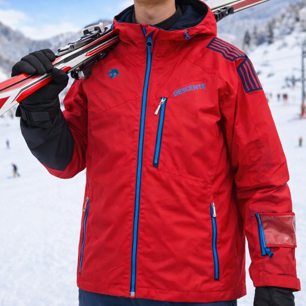 【30】デサント HEAT NAVI スキーウェア ジャケット XL相当