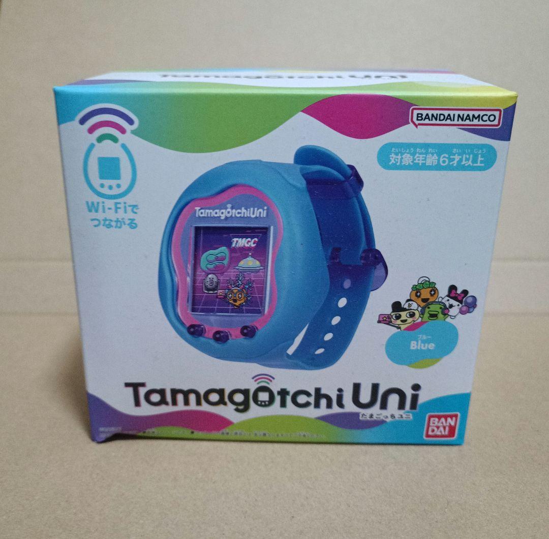 【新品・未開封】Tamagotchi Uni たまごっちユニ ブルー　外箱訳あり