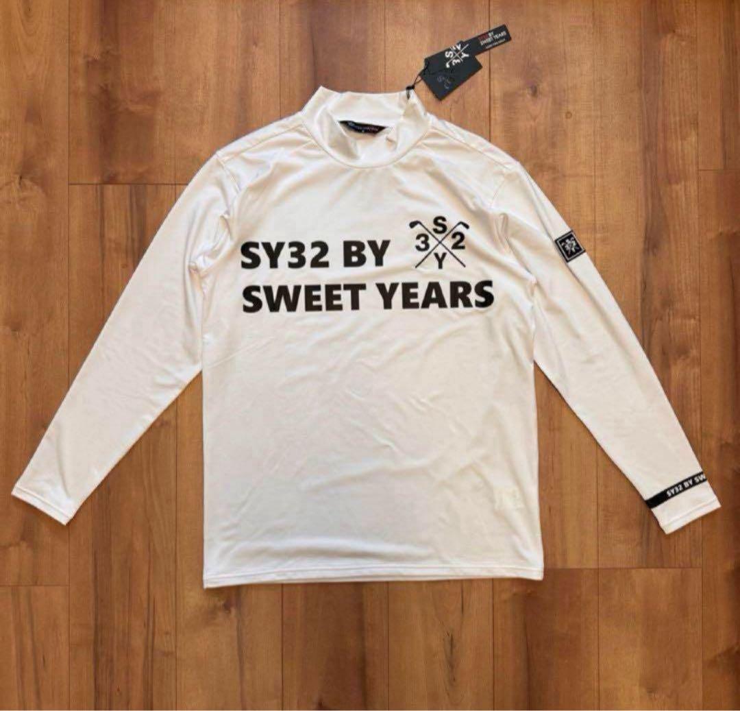 sy32 長袖　モックネック　インナー素材　ゴルフウェア　春夏　シャツ　トップス