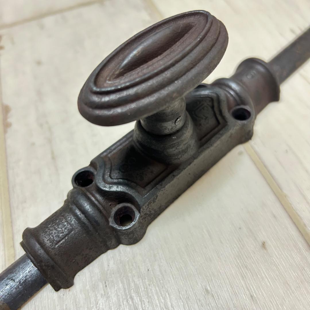 フランス　アンティーク　 グレモン錠 　モノンクル　窓金具　鍵　錠【P1】