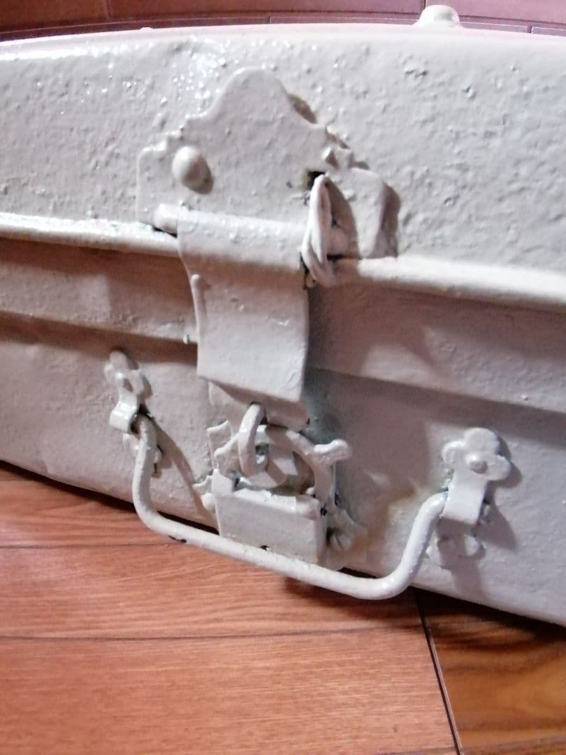 ヴィンテージ 収納箱 スチールボックス インド軍 ミリタリーケース コンテナ