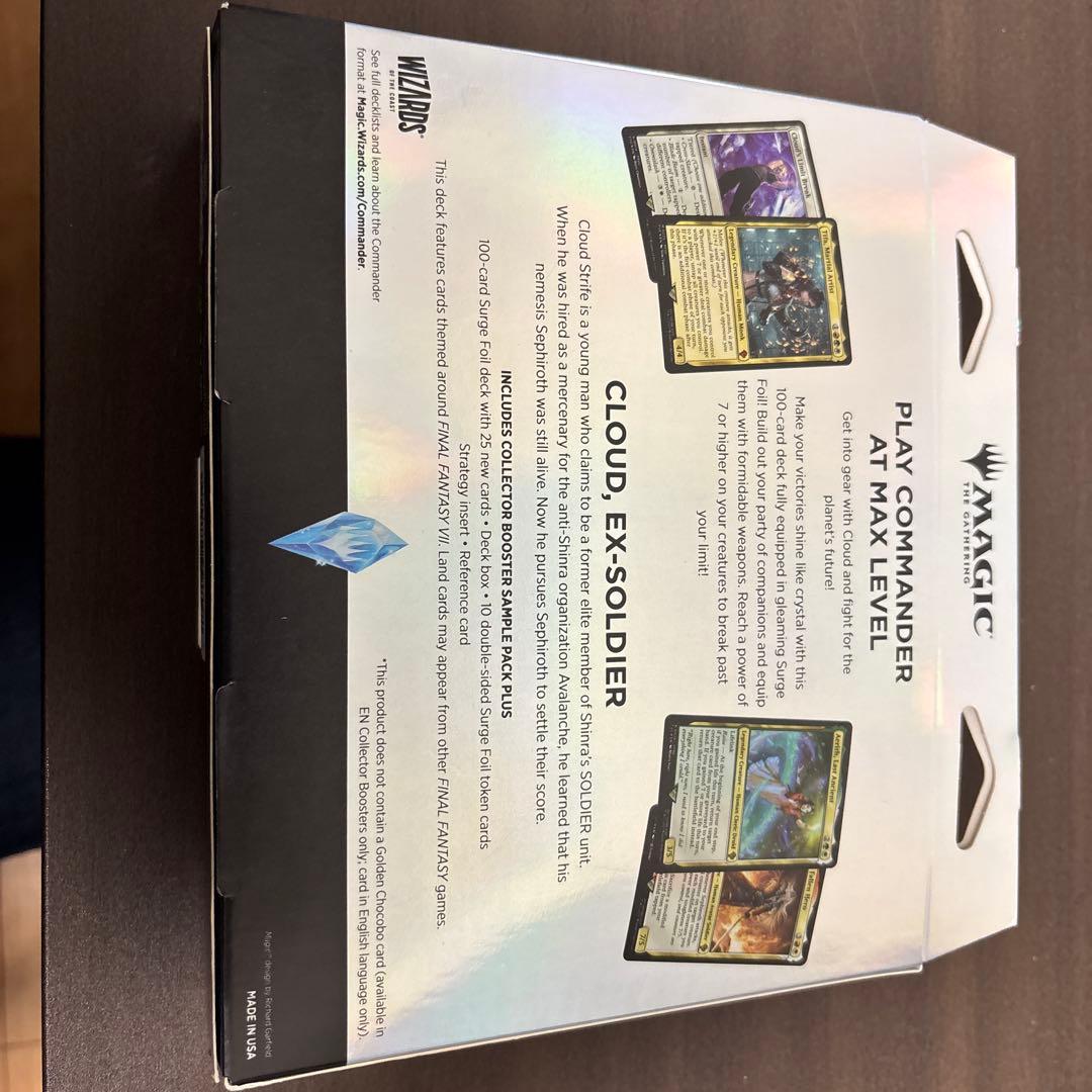 マジック：ザ・ギャザリング FF7コレクター版統率者デッキ　「リミットブレイク」