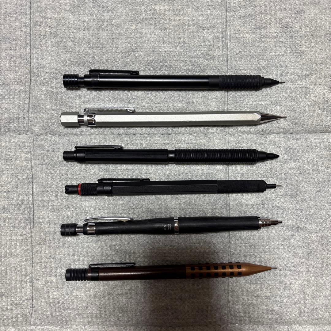 シャープペンシルセット 6本