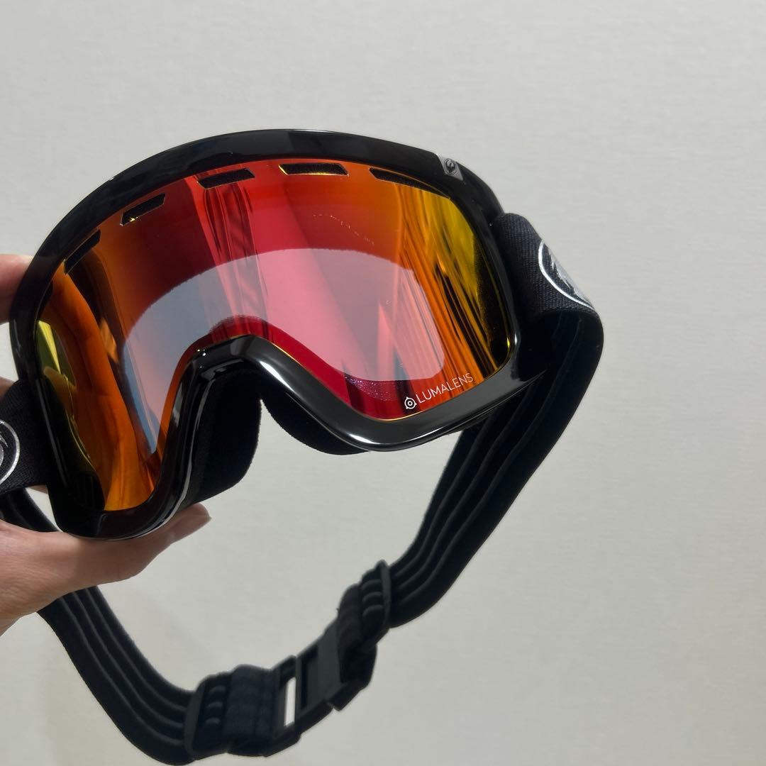 ドラゴン　ゴーグル　美品　ルーマレンズ　男女兼用