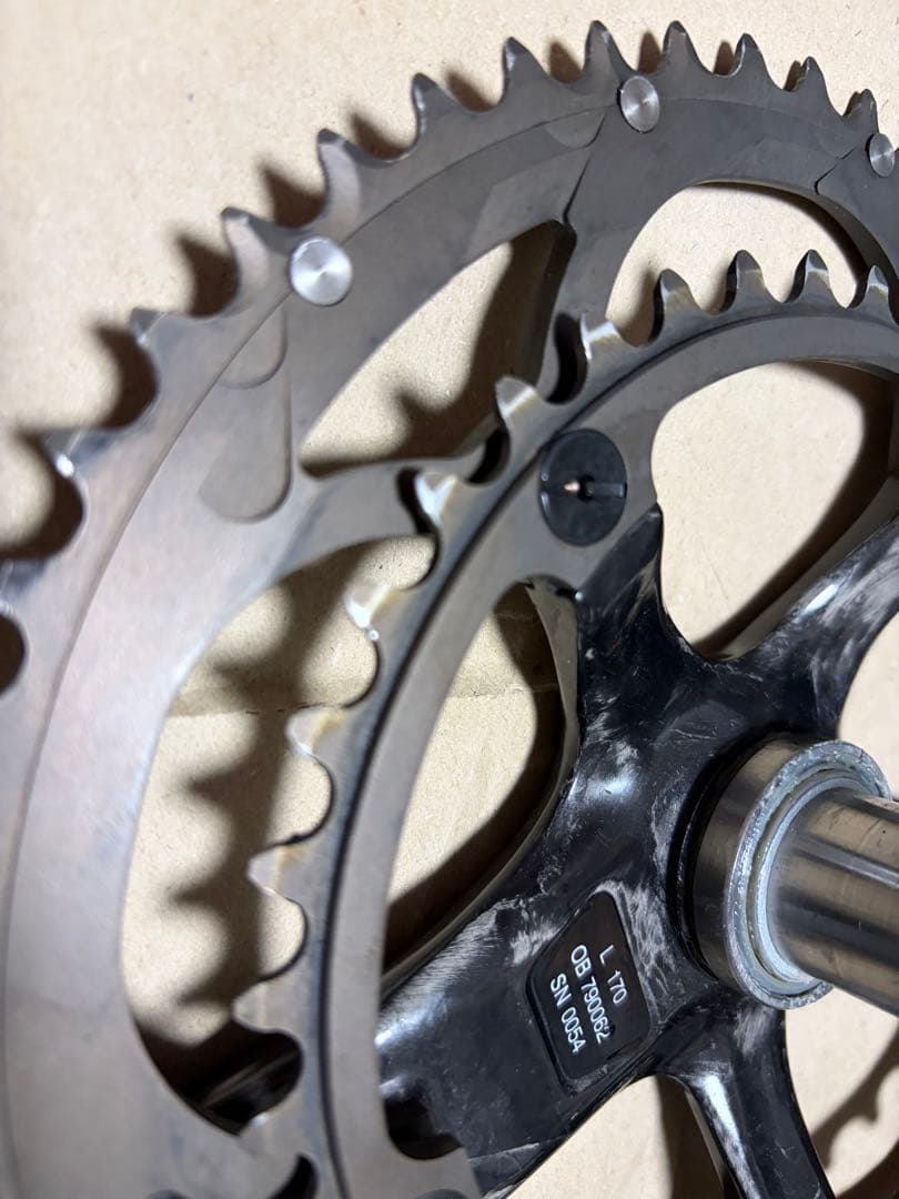 カンパニョーロ アテナ カーボンクランク ウルトラトルク53/39 170mm