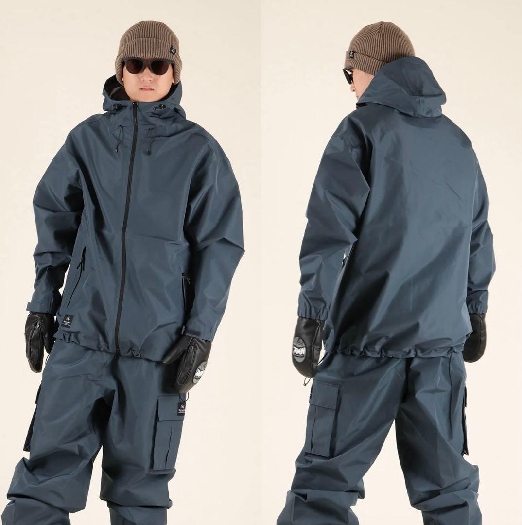 【新品】スリーウェザー スノーボード ウェア 上下セットユニセックス 25-26