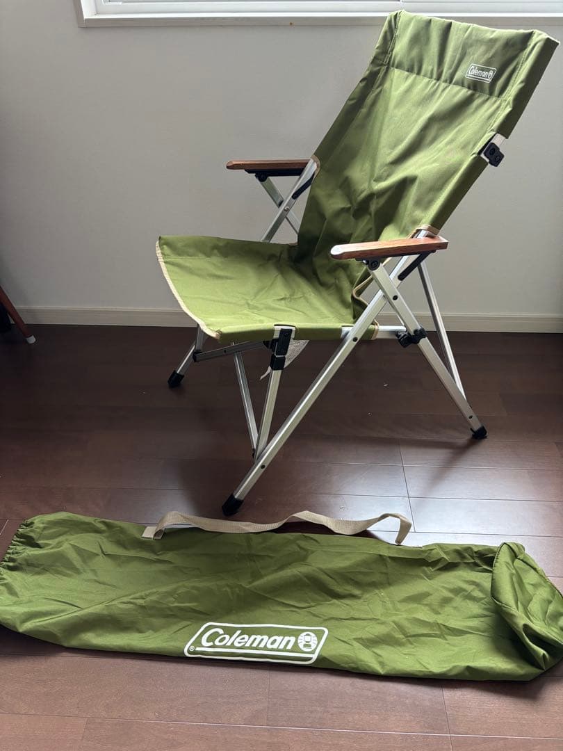 【廃盤】コールマン イージーリラックスチェア グリーン