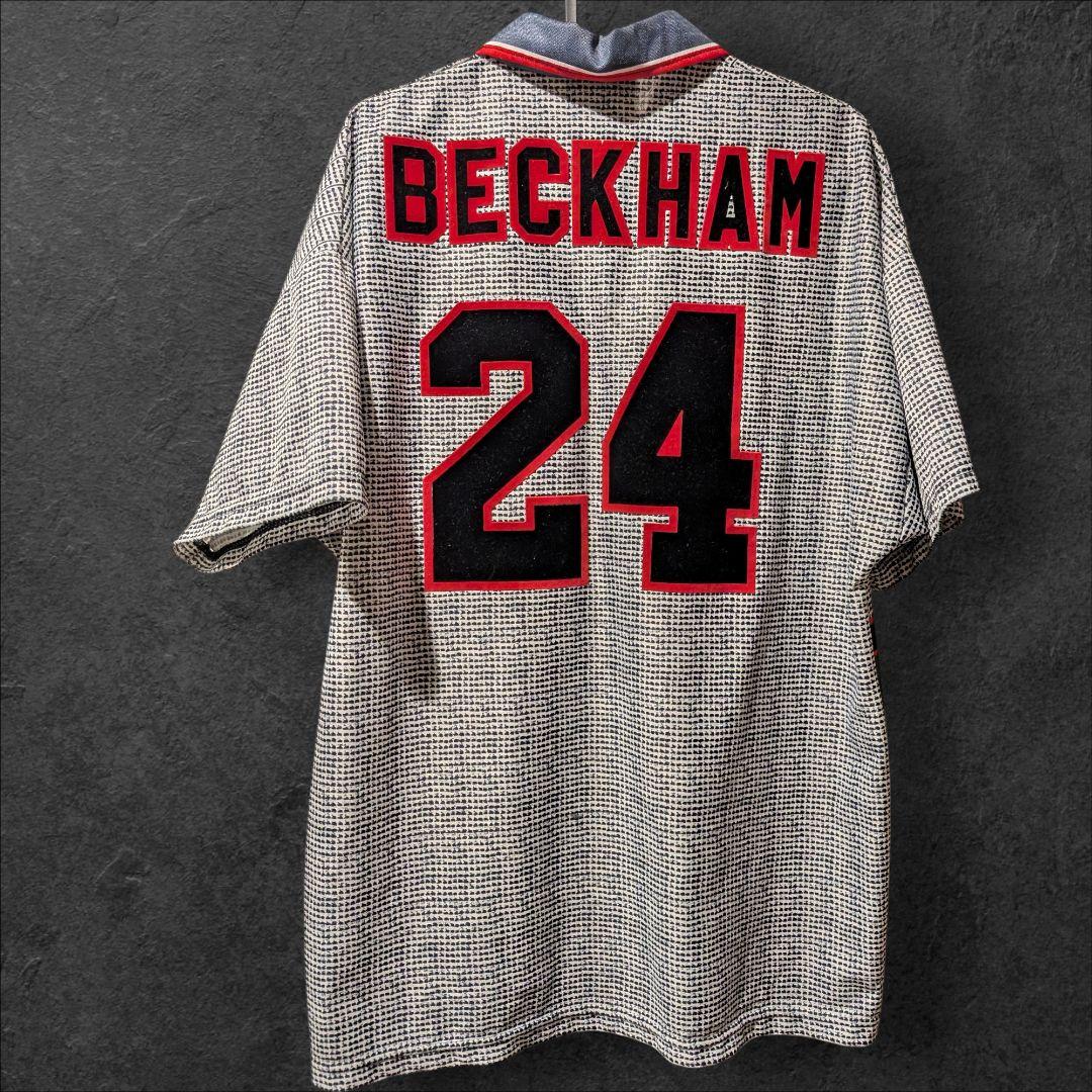 正規品 マンチェスター・ユナイテッド ベッカム アウェイ ユニ フロッキー