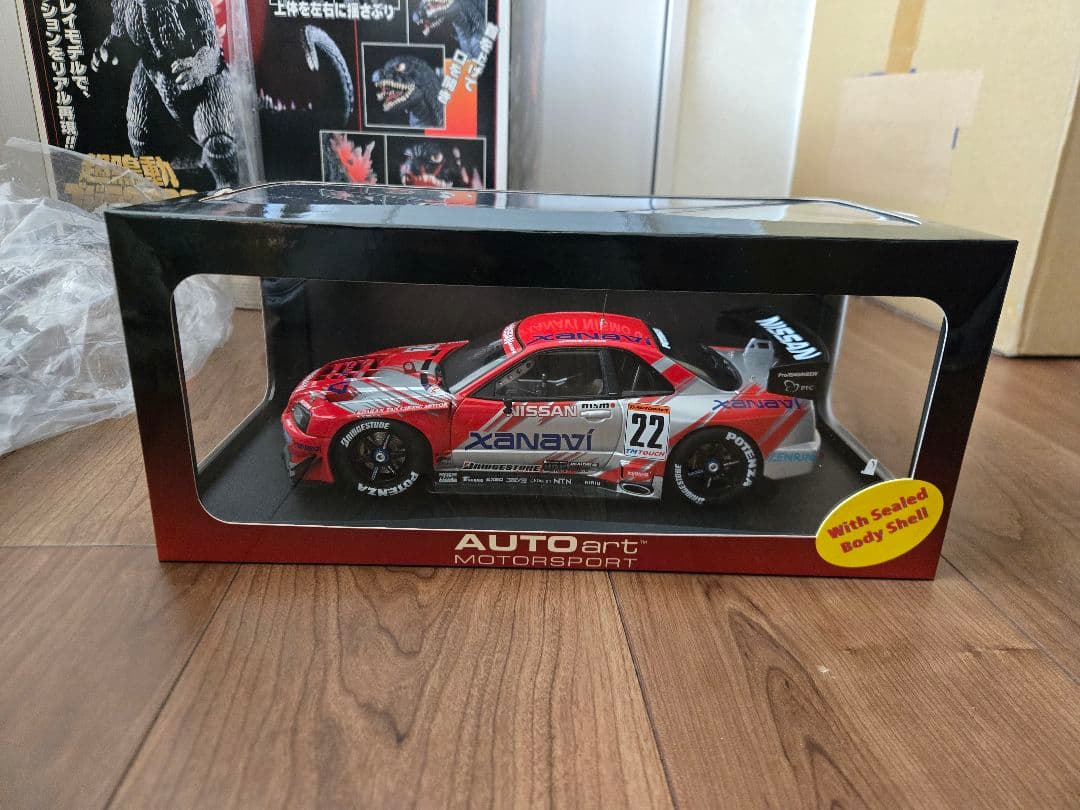 AUTOart 2002年 XANAVI NISMO GT-R