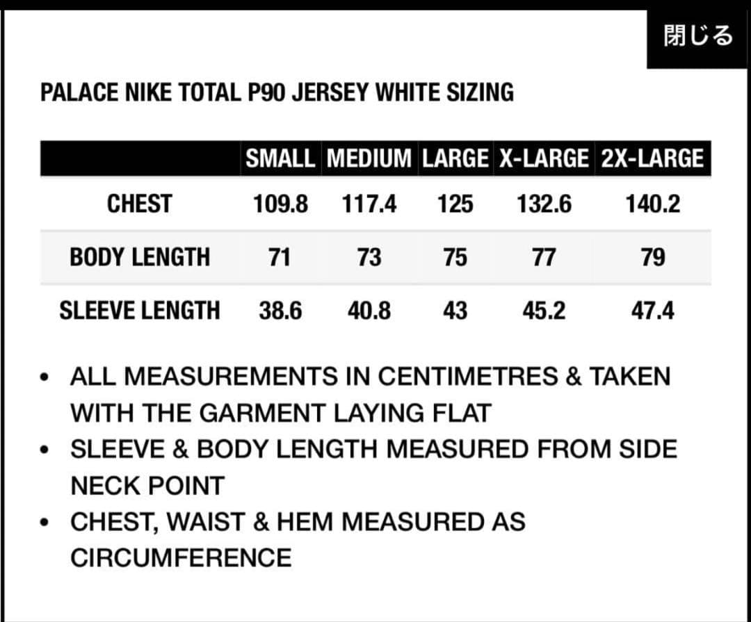 PALACE NIKE TOTALP90 jersey short セットアップ