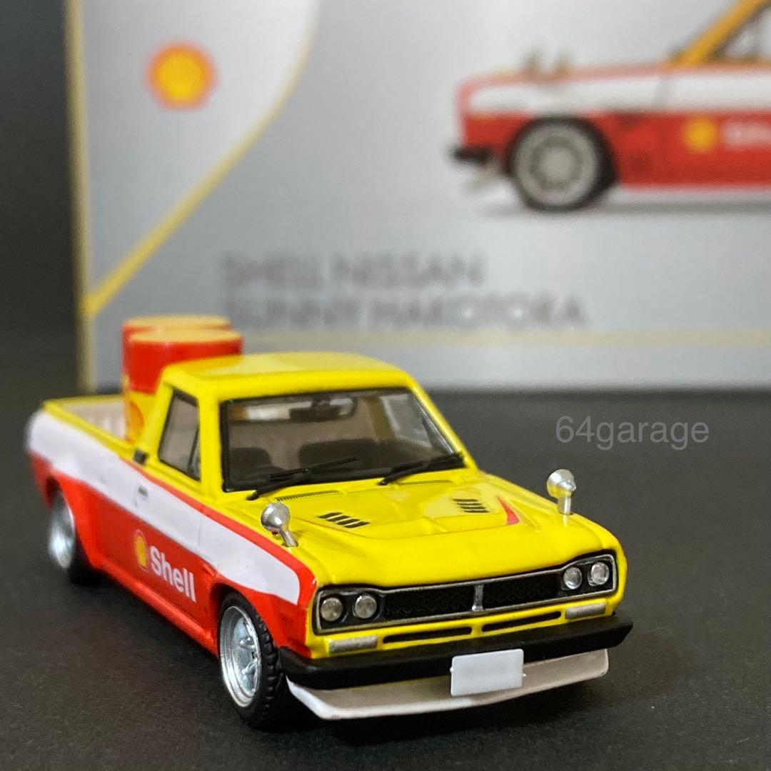 1/64シェル ニッサン サニー ハコトラ INNO64 × TINY