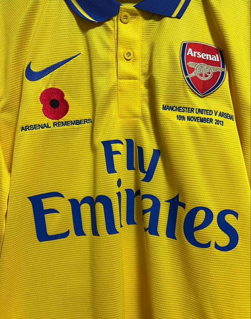 【正規品・タグ付】 オジル #１１ アーセナル１３／１４(H) ユニフォーム