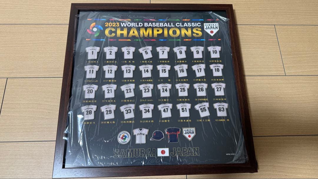 2023 WBC SAMURAI JAPAN 優勝記念ピンバッジセット