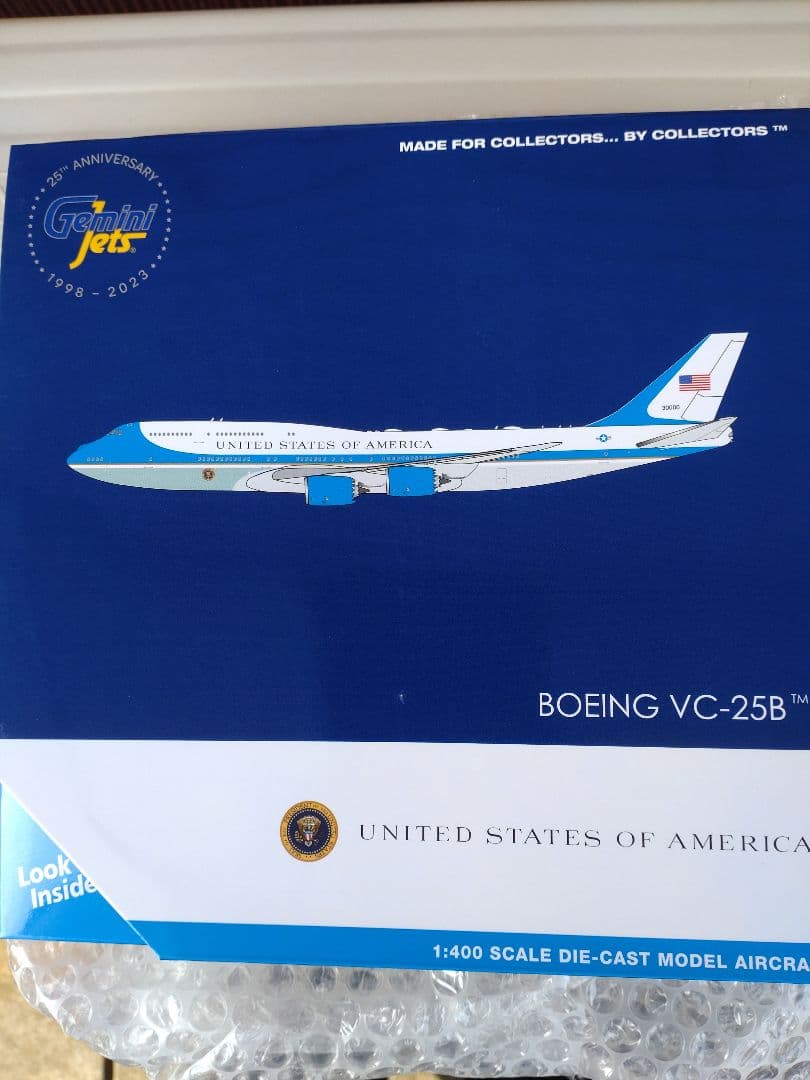 航空機・ヘリコプター Gemini Jets VC-25B Air Force One 1:400