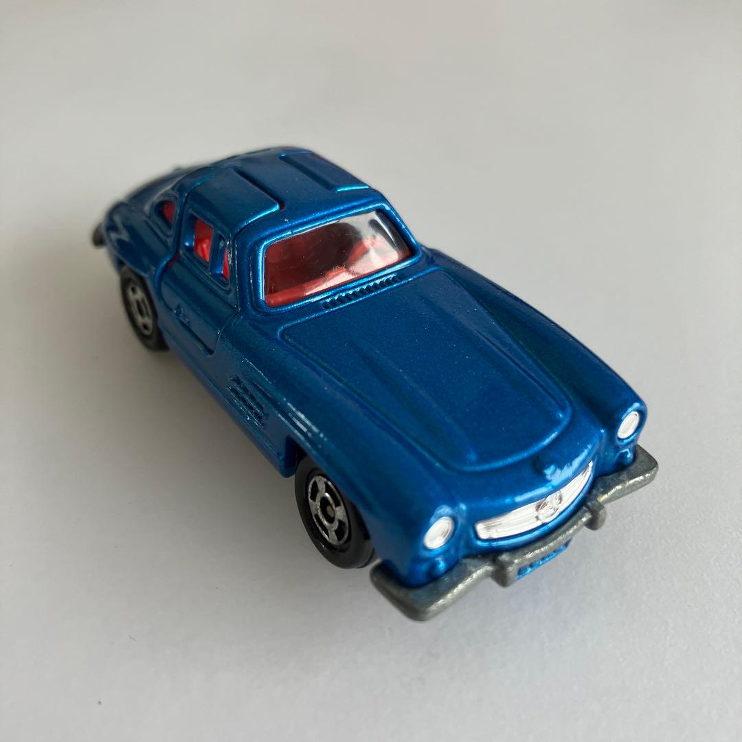 ■絶版》特注トミカ【日本製】メルセデス ベンツ300SL メタリックブルー☆箱無