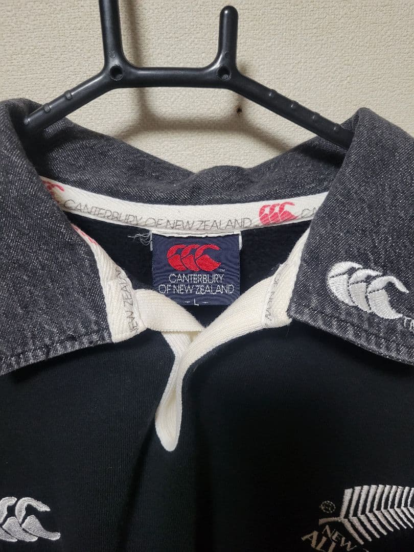 希少 90s CANTERBURY オールブラックス ラグビー