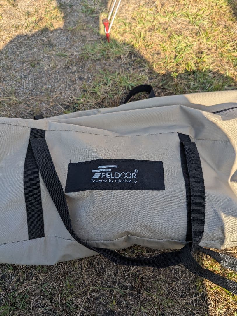 値下げ☆TC素材！FIELDOORパップテントTC320＋横幕＋前幕フルセット☆