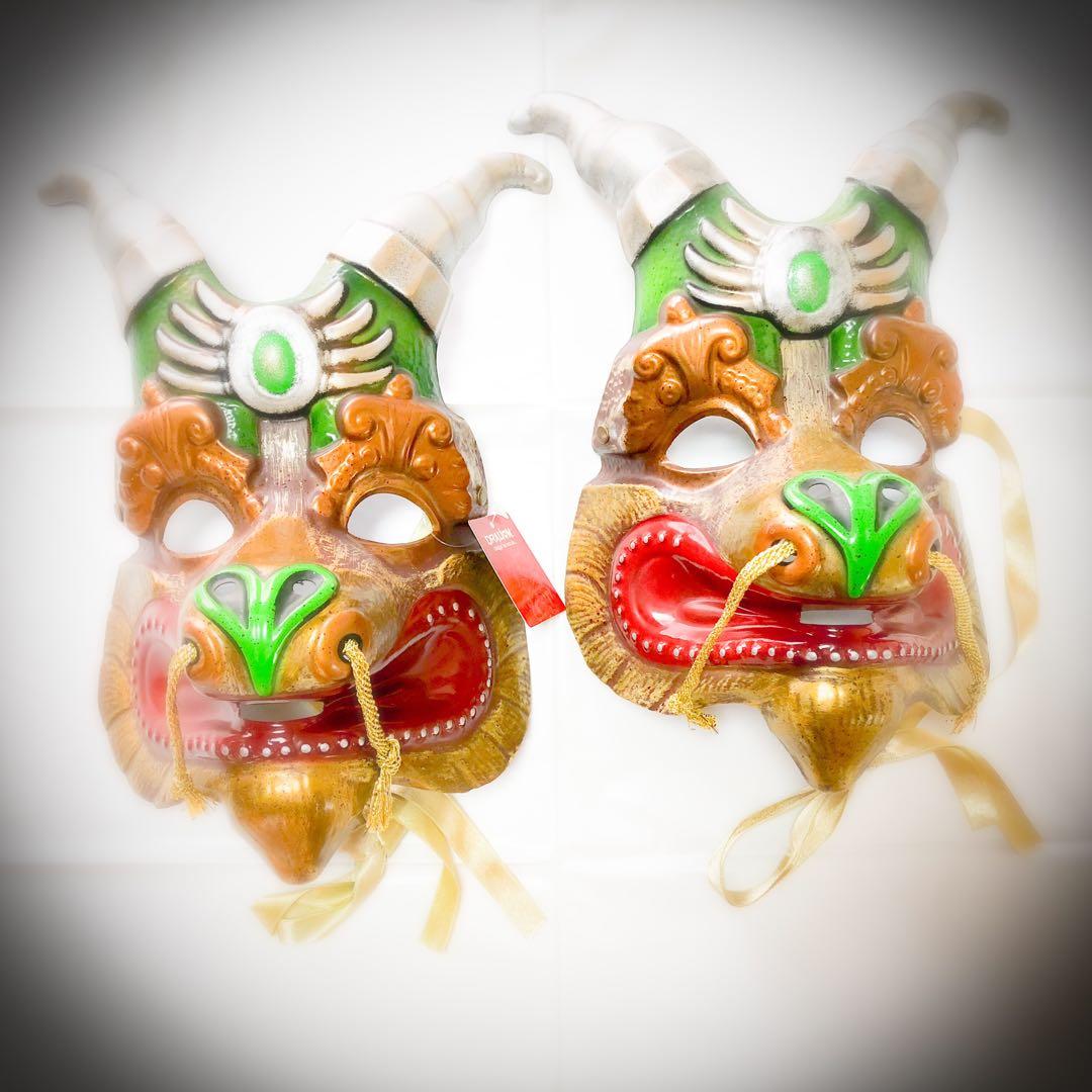 【希少品】仮面 シルク・ドゥ・ソレイユ ドラリオン ペアマスク