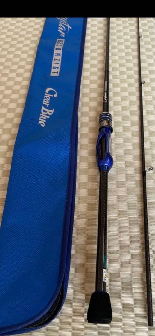 Clear Blueアジングロッド クリスター62クレイジスト