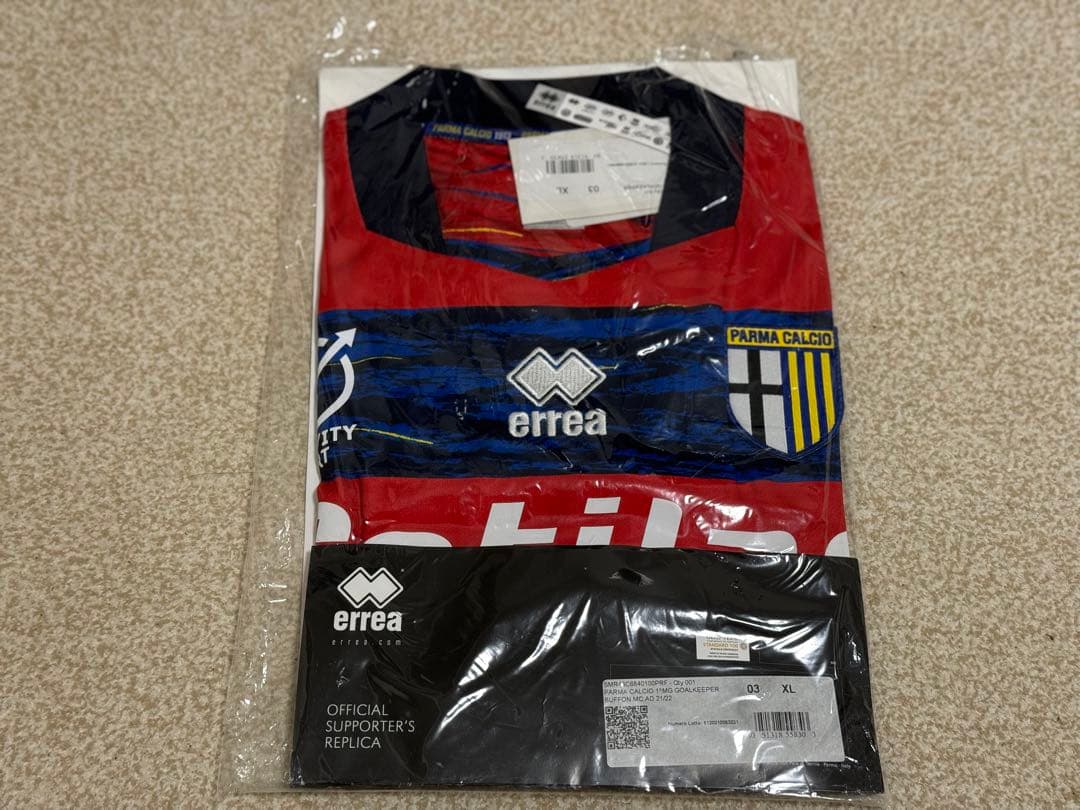 パルマ　ゴールキーパーユニフォーム