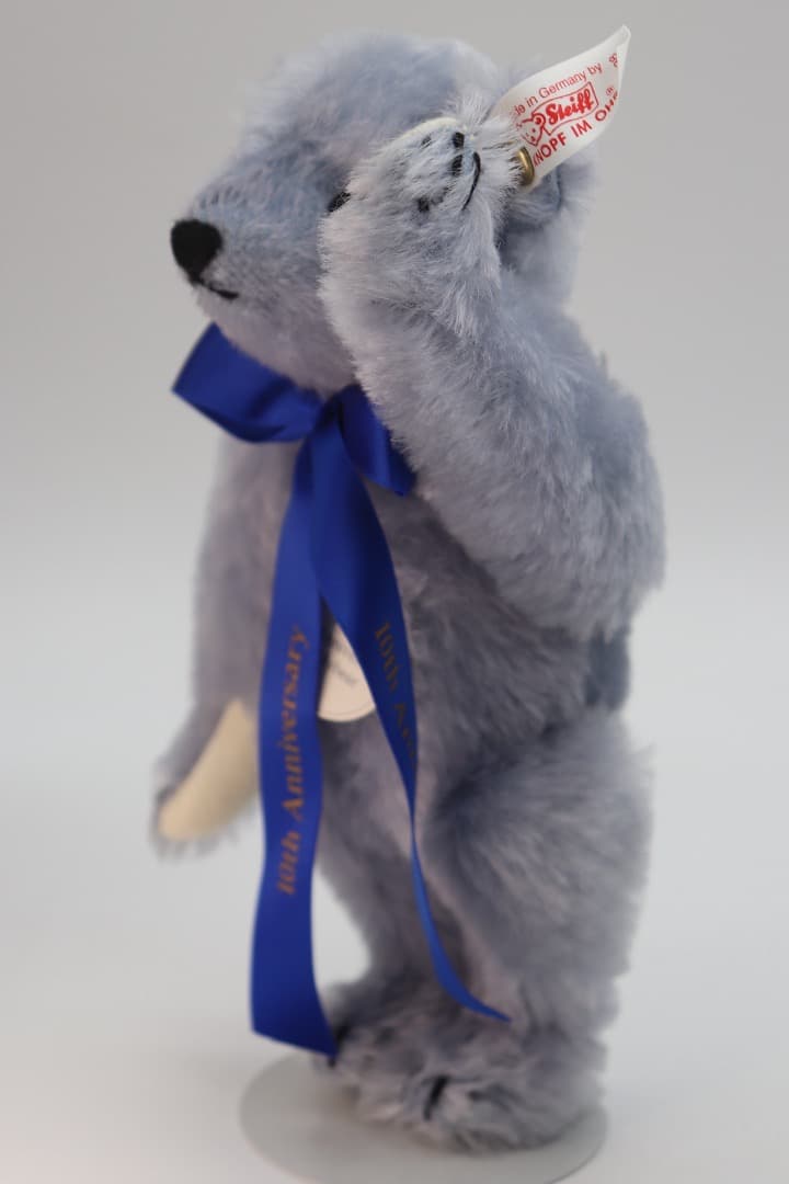 STEIFF-TAKARA シュタイフ-タカラ10周年記念タカラ 青いテディベア
