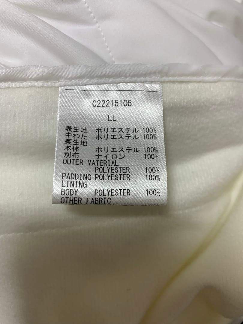 【美品】Callaway 長袖ダウンジャケット LL ホワイト