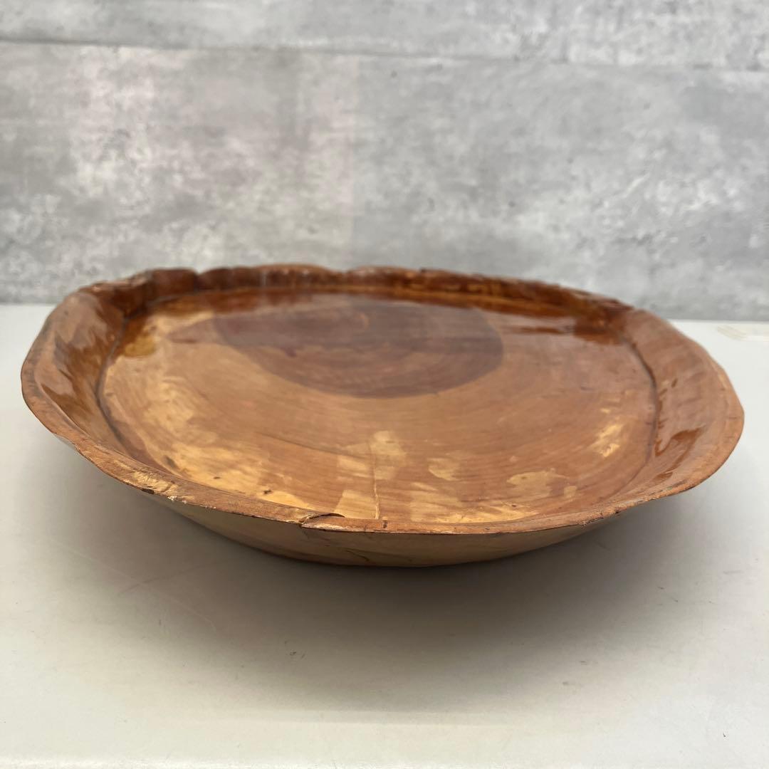 アンティーク 中国骨董 龍彫刻 天然木 原木茶盤 工芸茶盤 茶器 茶船 敷板