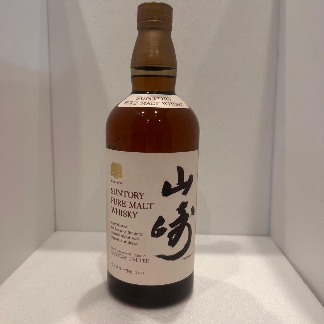 サントリー 山崎 ピュアモルト 特級 4516 ベロアケース 初期 760ml