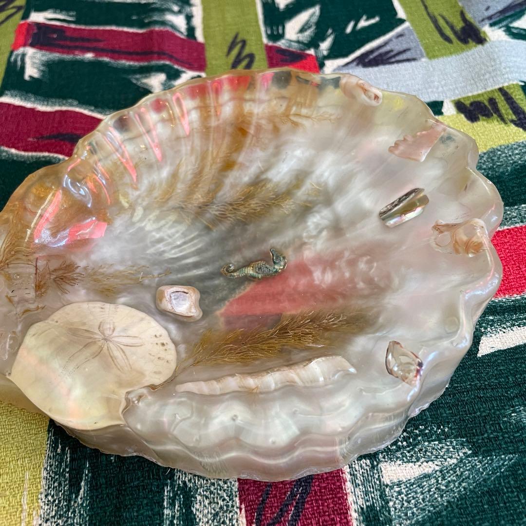 希少品！60's〜ルーサイトの石鹸置き　アメリカンアンティークミッドセンチュリー