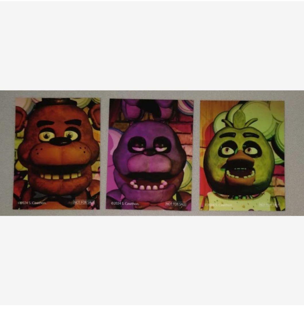 フレディーズ INFOLENS GEEK SHOP オリジナルステッカー 3種