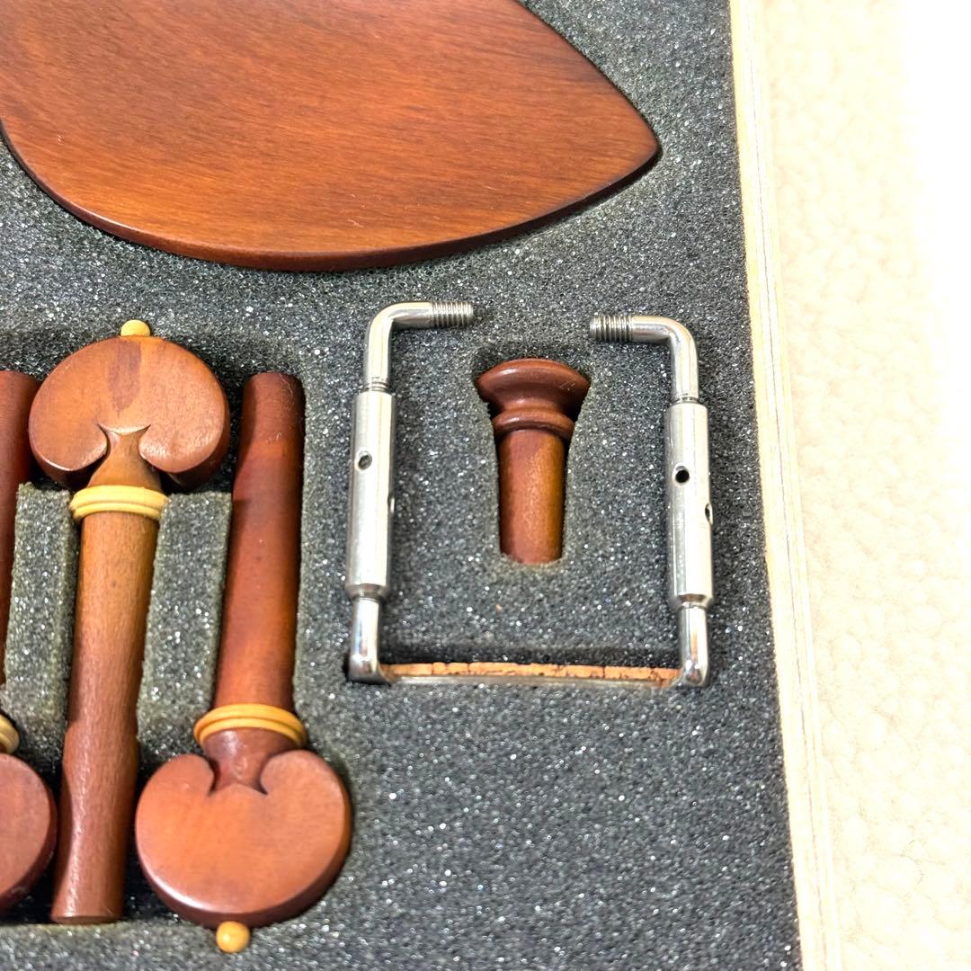 Guardelli バイオリン　テールピース 顎当て　ペグ　エンドピン