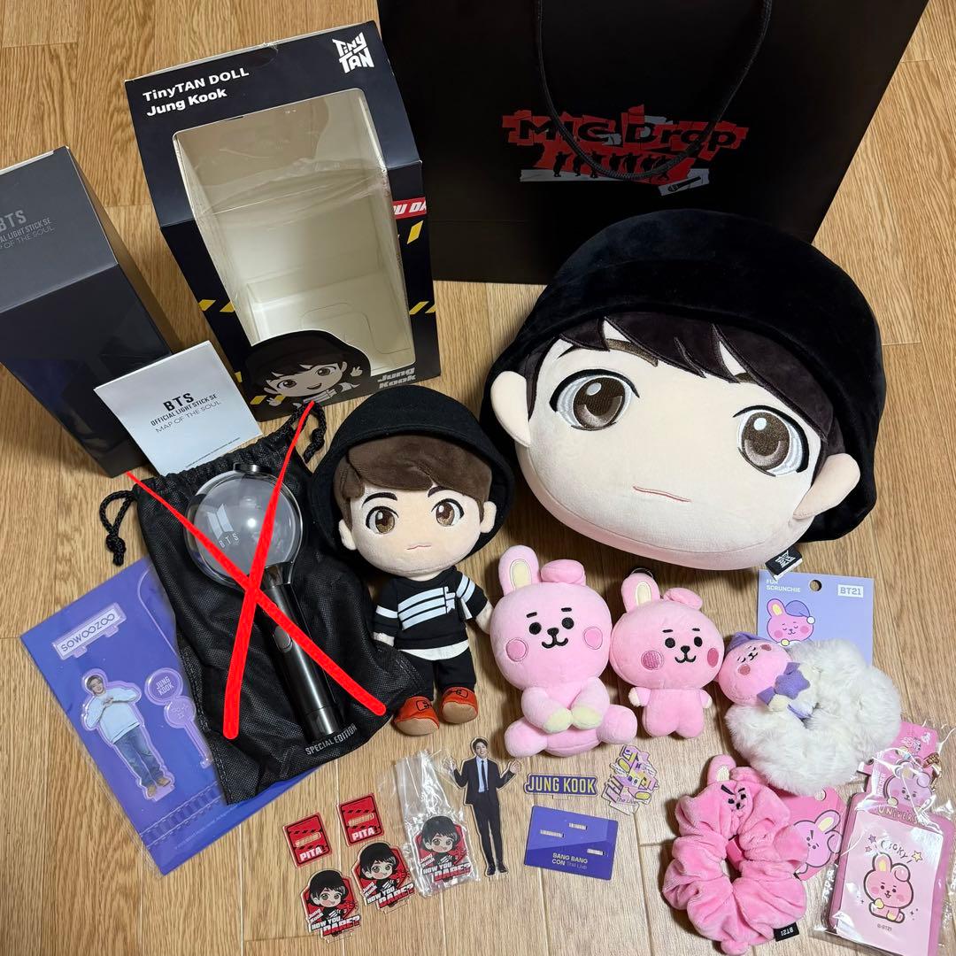 BTS Jung Kook グッズまとめ売り ※アミボムなし